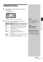 Предварительный просмотр 15 страницы Sony S-Frame 4-259-434-13 (1) Operating Instructions Manual