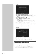 Предварительный просмотр 24 страницы Sony S-Frame 4-259-434-13 (1) Operating Instructions Manual