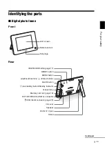 Предварительный просмотр 9 страницы Sony S-Frame 4-262-215-12 (1) Operating Instructions Manual