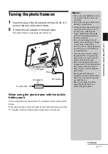 Предварительный просмотр 13 страницы Sony S-Frame 4-262-215-12 (1) Operating Instructions Manual