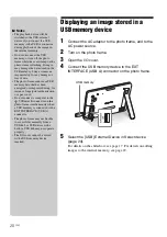 Предварительный просмотр 28 страницы Sony S-Frame 4-262-215-12 (1) Operating Instructions Manual