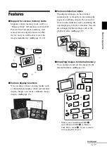 Предварительный просмотр 5 страницы Sony S-Frame DPF-A73 Handbook