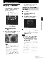 Предварительный просмотр 21 страницы Sony S-Frame DPF-D830 Handbook