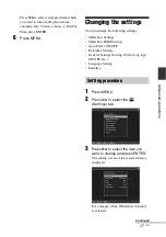 Предварительный просмотр 37 страницы Sony S-Frame DPF-D830 Handbook