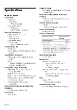 Предварительный просмотр 24 страницы Sony S-Frame DPF-E710 Operating Instructions Manual