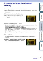 Предварительный просмотр 33 страницы Sony S-Frame DPF-HD1000 Handbook