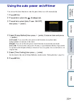 Предварительный просмотр 35 страницы Sony S-Frame DPF-HD1000 Handbook