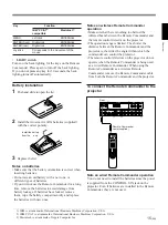 Preview for 15 page of Sony S1800Q Operating Instructions Manual