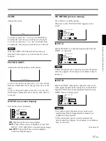 Предварительный просмотр 27 страницы Sony S1800Q Operating Instructions Manual