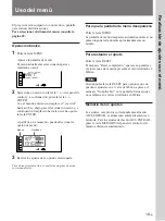 Предварительный просмотр 127 страницы Sony S1800Q Operating Instructions Manual