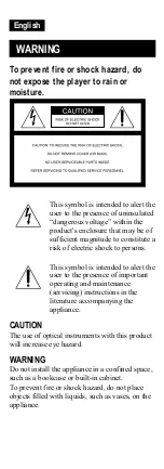 Preview for 2 page of Sony S350 - CFD Boombox User Manual