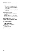 Preview for 8 page of Sony SA-32SE1 Operating Instructions Manual