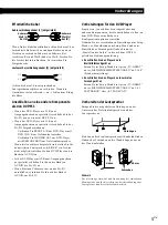 Предварительный просмотр 21 страницы Sony SA-F11 Operating Instructions Manual