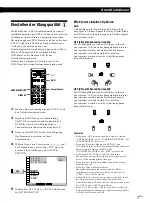 Предварительный просмотр 23 страницы Sony SA-F11 Operating Instructions Manual