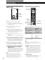 Предварительный просмотр 62 страницы Sony SA-F11 Operating Instructions Manual