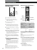 Предварительный просмотр 78 страницы Sony SA-F11 Operating Instructions Manual