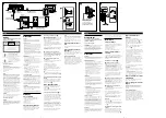 Preview for 2 page of Sony SA-F21 Operating Instructions