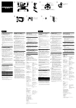 Предварительный просмотр 2 страницы Sony SA-FT3H User Manual