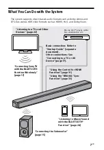 Предварительный просмотр 7 страницы Sony SA-G700 Operating Instructions Manual