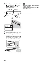 Предварительный просмотр 14 страницы Sony SA-G700 Operating Instructions Manual