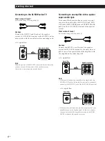 Preview for 6 page of Sony SA-KL50W Operating Instructions Manual