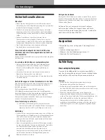 Preview for 24 page of Sony SA-KL50W Operating Instructions Manual