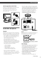 Preview for 25 page of Sony SA-KL50W Operating Instructions Manual