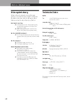 Preview for 30 page of Sony SA-KL50W Operating Instructions Manual