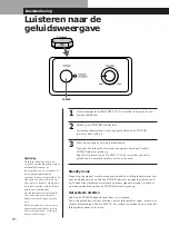 Preview for 38 page of Sony SA-KL50W Operating Instructions Manual