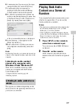 Preview for 23 page of Sony SA-NS300 Operating Instructions Manual