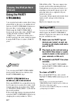 Preview for 24 page of Sony SA-NS310 Operating Instructions Manual