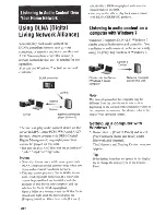 Preview for 20 page of Sony SA-NS400 Operating Instructions Manual