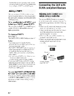 Preview for 26 page of Sony SA-NS400 Operating Instructions Manual