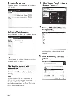 Preview for 28 page of Sony SA-NS400 Operating Instructions Manual