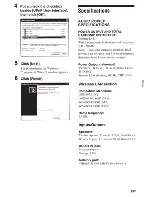 Preview for 29 page of Sony SA-NS400 Operating Instructions Manual