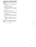 Preview for 37 page of Sony SA-NS400 Operating Instructions Manual