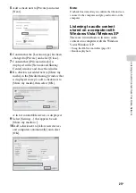 Preview for 25 page of Sony SA-NS500 Operating Instructions Manual