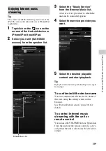 Preview for 29 page of Sony SA-NS500 Operating Instructions Manual