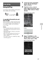 Preview for 31 page of Sony SA-NS500 Operating Instructions Manual