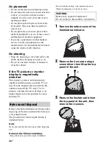 Предварительный просмотр 40 страницы Sony SA-NS500 Operating Instructions Manual