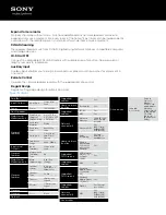 Preview for 2 page of Sony SA-NS500 Specifications