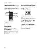 Preview for 10 page of Sony SA-PSD5 Operating Instructions Manual
