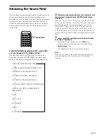 Preview for 11 page of Sony SA-PSD5 Operating Instructions Manual