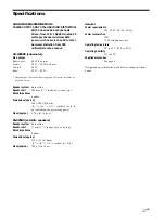 Preview for 17 page of Sony SA-PSD5 Operating Instructions Manual