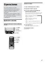 Preview for 63 page of Sony SA-PSD5 Operating Instructions Manual