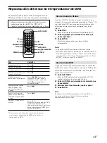 Preview for 67 page of Sony SA-PSD5 Operating Instructions Manual