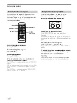 Preview for 100 page of Sony SA-PSD5 Operating Instructions Manual