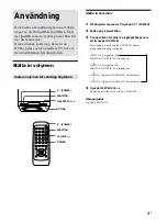 Preview for 117 page of Sony SA-PSD5 Operating Instructions Manual