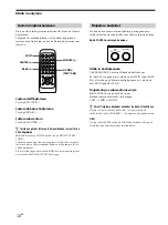 Preview for 118 page of Sony SA-PSD5 Operating Instructions Manual