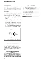 Preview for 2 page of Sony SA-SC8 Service Manual